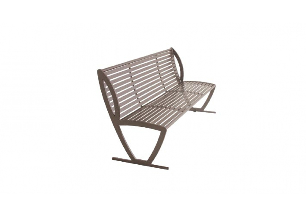 Zion Bench with Back Now on Sale Elite Play Equipment